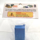 3D to Scale 50-230-BL 1:50 / O Scale Blue Trash Dumpster W/Removable Black Lid