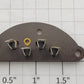 American Flyer XA10662 S Scale Female 4-Hole Jack Panel
