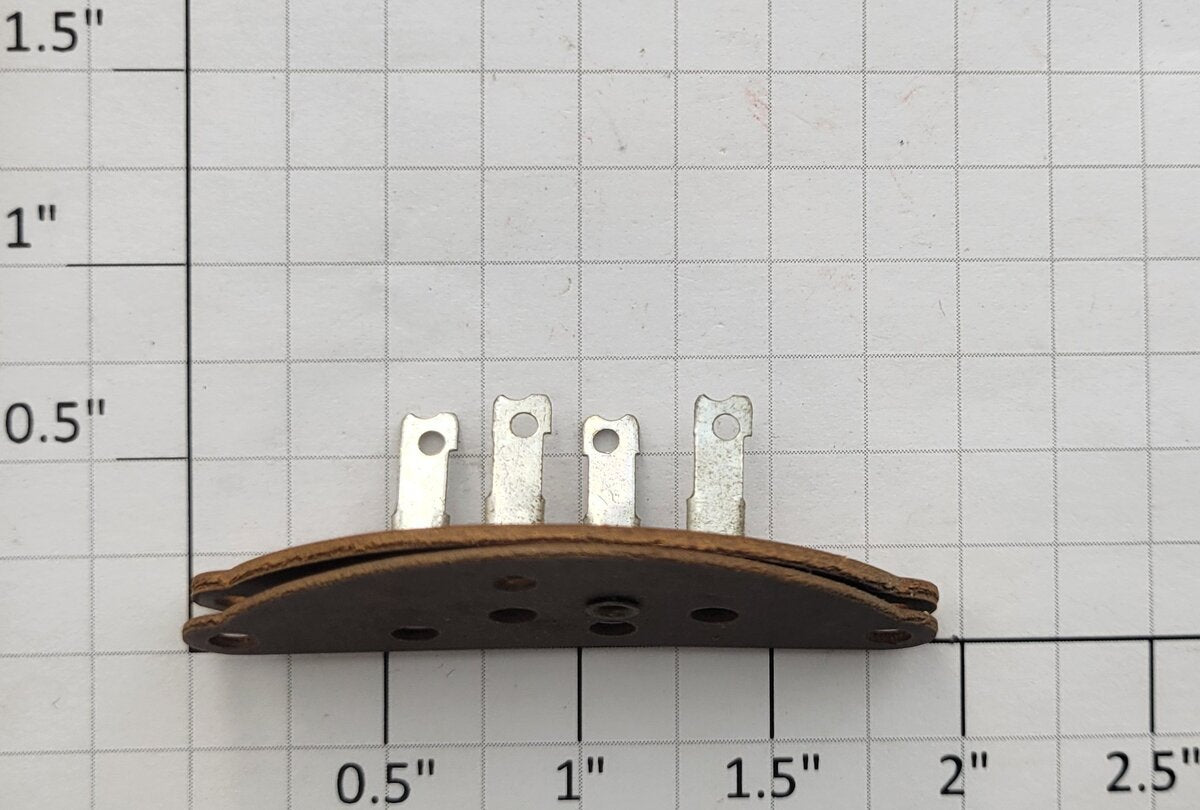 American Flyer XA10662 S Scale Female 4-Hole Jack Panel