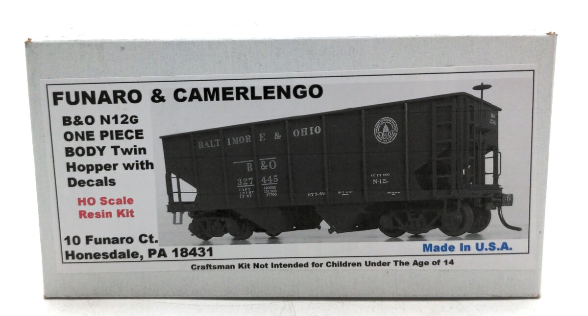 Funaro & Camerlengo 8330 N12G Hopper w/AB Brake B&O