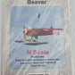 Osborn s 3073 N DHC-2 Beaver Military Aircraft Plane Model Kit