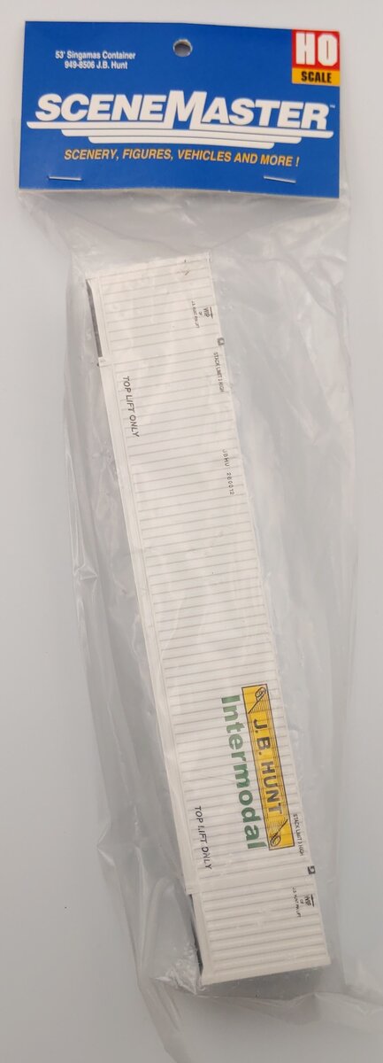 Walthers 949-8506 HO 53' Plastic Singamas Corrugated Side Container - JB Hunt