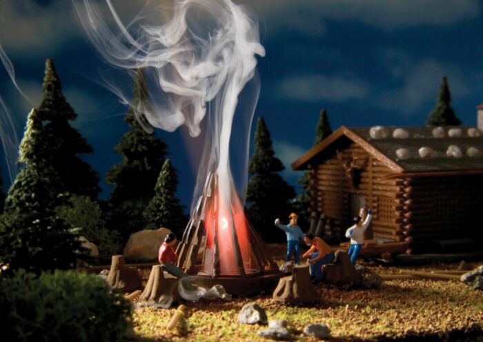 Vollmer 43667 HO Campfire with Flickering Light Kit