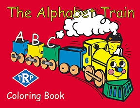 Railroad Press 71 The Alphabet Train Coloring Book