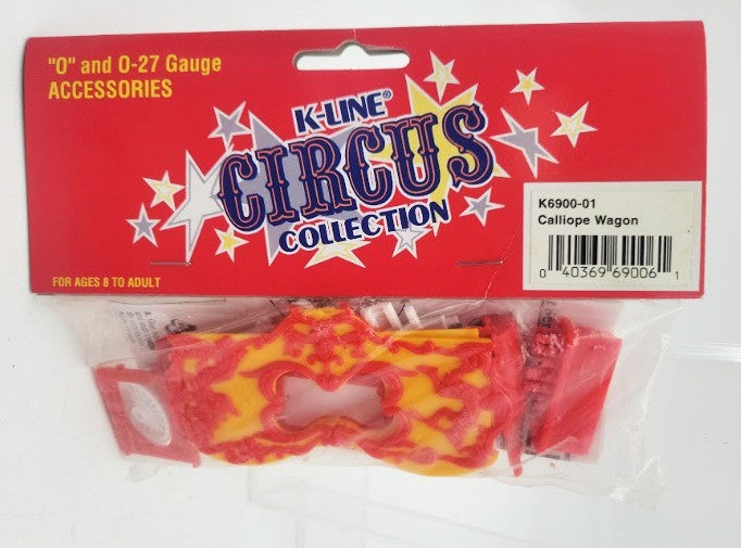 K-Line K6900-01 O Scale Circus Collection Calliope Wagon Plastic Kit