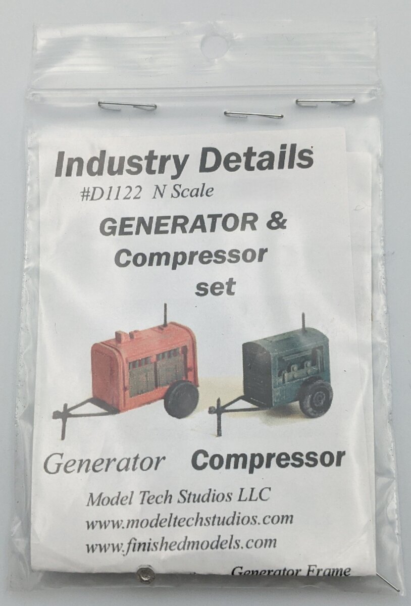 Model Tech Studios D1122P N Generator & Compressor