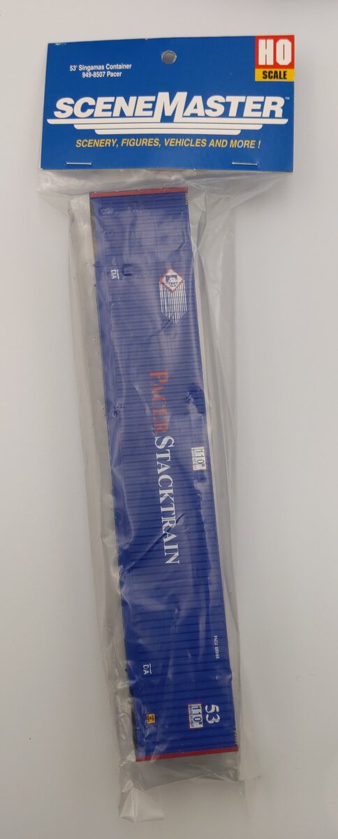 Walthers 949-8507 HO 53' Singamas Corrugated Side Container - Pacer Stacktrain