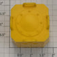 Lionel 6211-55 Yellow Radioactive Waste Canister Blank Shell