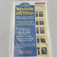 City Classics 717 HO Scale Crooked and Uneven Window Blinds