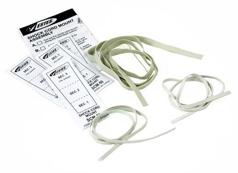 Estes 2278 Shock Cords and Mount Pack