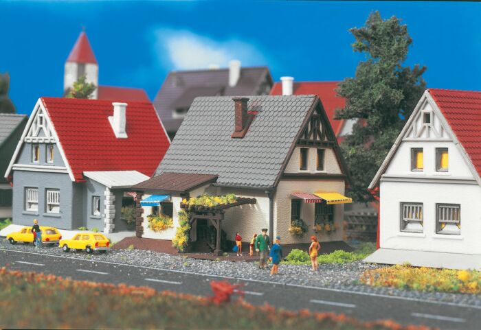 Vollmer 49573 Z House Building Kit w/Gray Roof