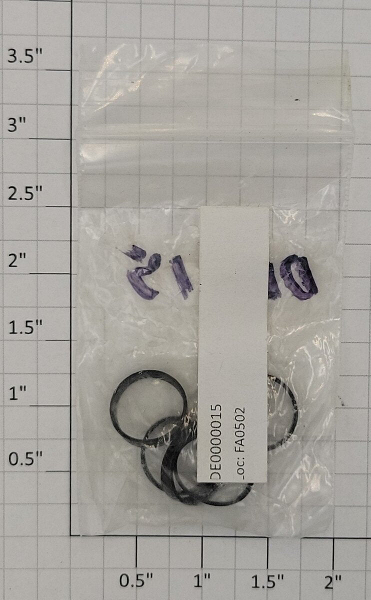 MTH DE-0000015 15mm x 4mm DE-15 RK Subway, M10000, R10 Traction Tire