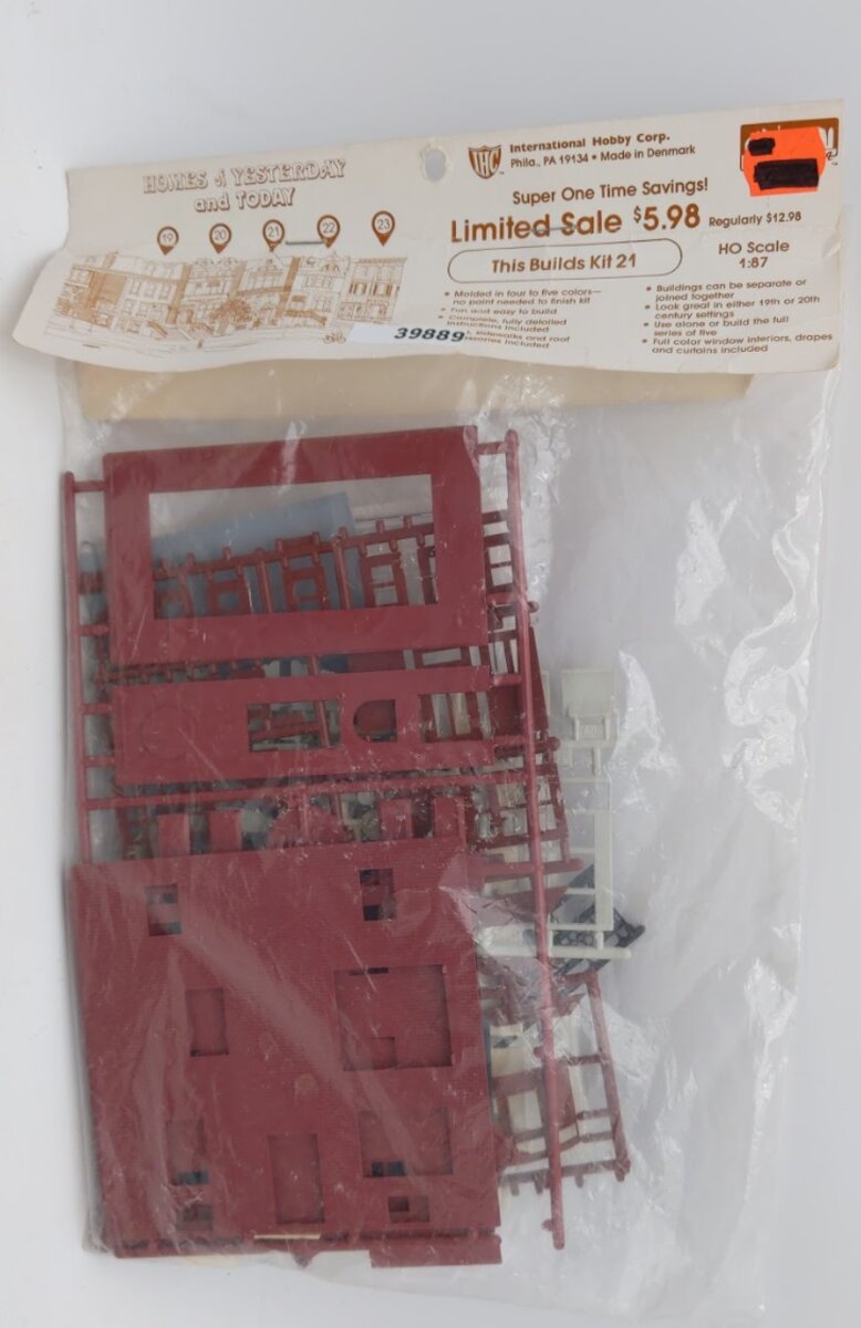 IHC 21 HO Scale Building Kit