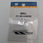 Walthers 947-72 .025" Diameter #72 Drill Bits (Pack of 2)
