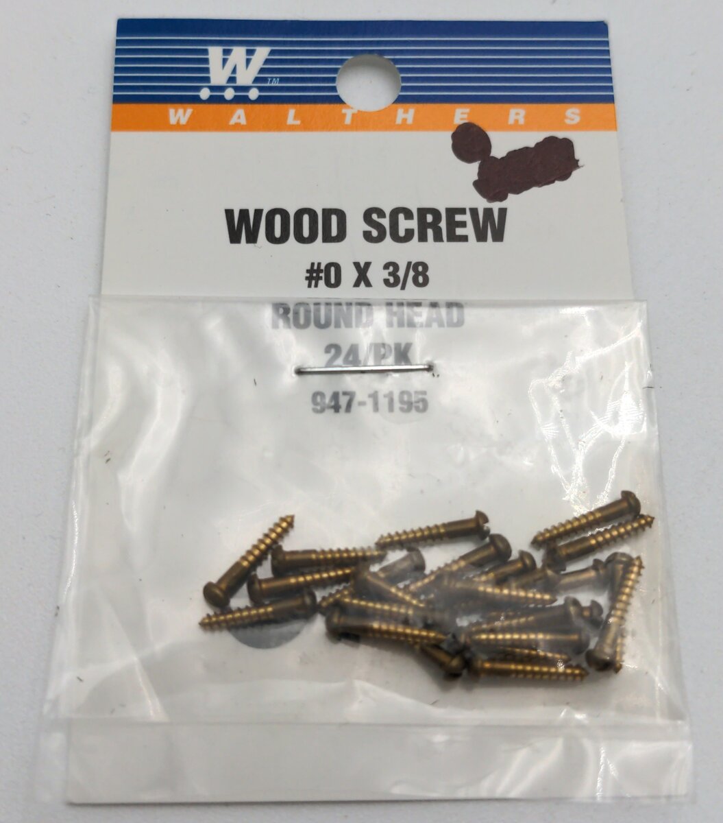 Walthers 947-1195 #0 3/8