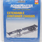 Walthers 949-4105 HO Extendible Container Chassis Kit