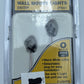 Woodland Scenics JP5663 O Just Plug Entry Wall Mount Lights (Pack of 2)