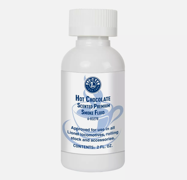 Lionel 6-83278 Hot Chocolate-Scented Smoke Fluid - 2 Oz. Bottle