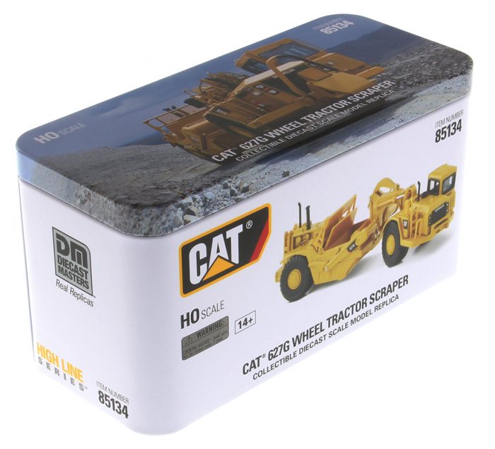 DieCast Masters 85134 1:87 Caterpillar 627G Scraper Construction Vehicle