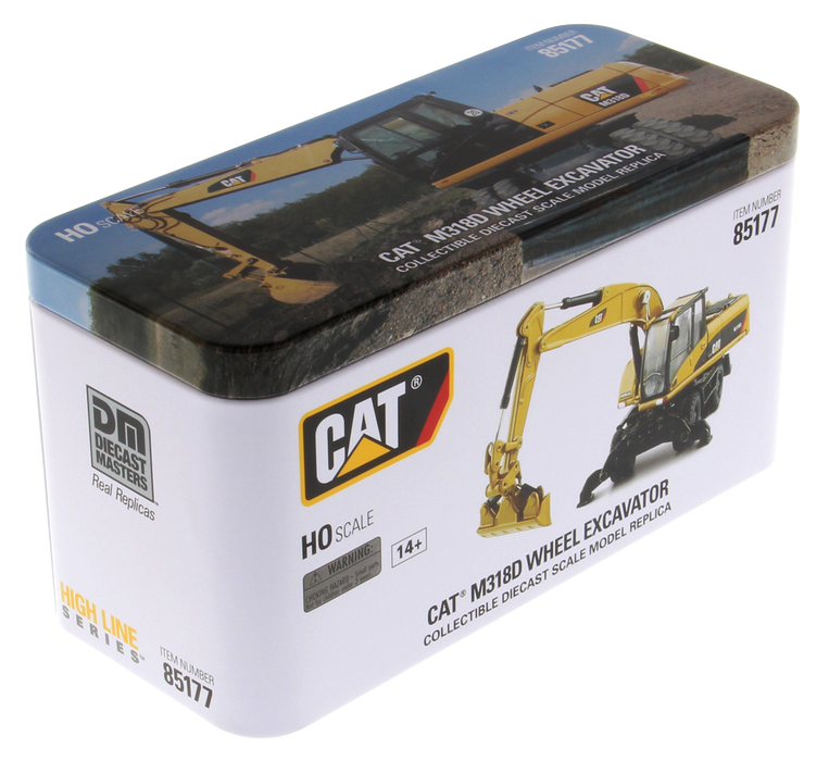 DieCast Masters 85177 1:87 Caterpillar M318D Wheel Excavator Diecast Model