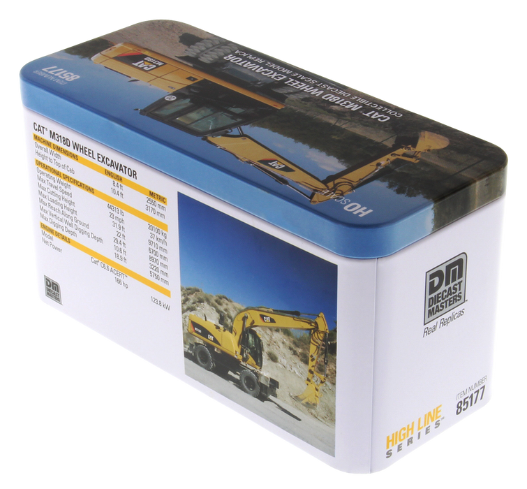 DieCast Masters 85177 1:87 Caterpillar M318D Wheel Excavator Diecast Model