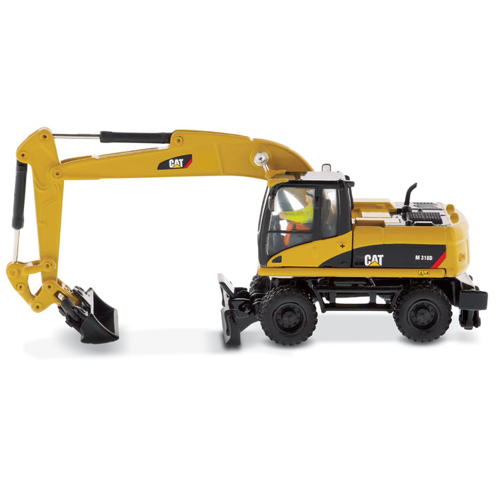 DieCast Masters 85177 1:87 Caterpillar M318D Wheel Excavator Diecast Model