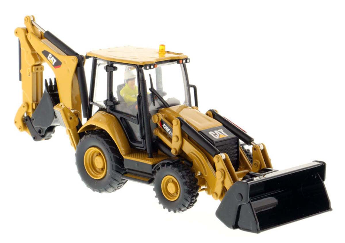 DieCast Masters 85233 1:50 Caterpillar 420F2 IT High Line Backhoe Loader Vehicle