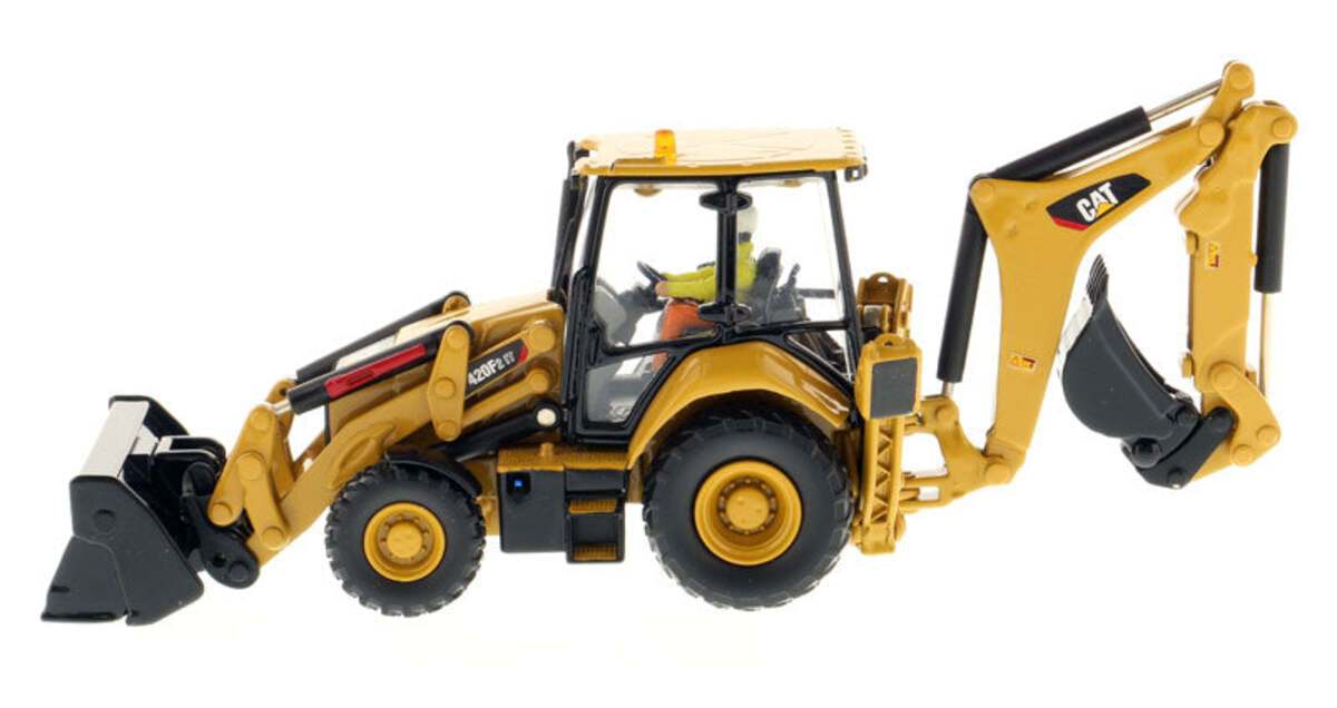 DieCast Masters 85233 1:50 Caterpillar 420F2 IT High Line Backhoe Loader Vehicle