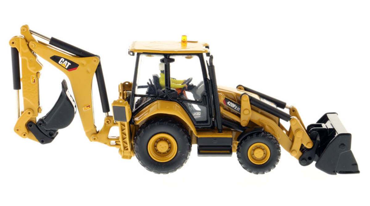 DieCast Masters 85233 1:50 Caterpillar 420F2 IT High Line Backhoe Loader Vehicle