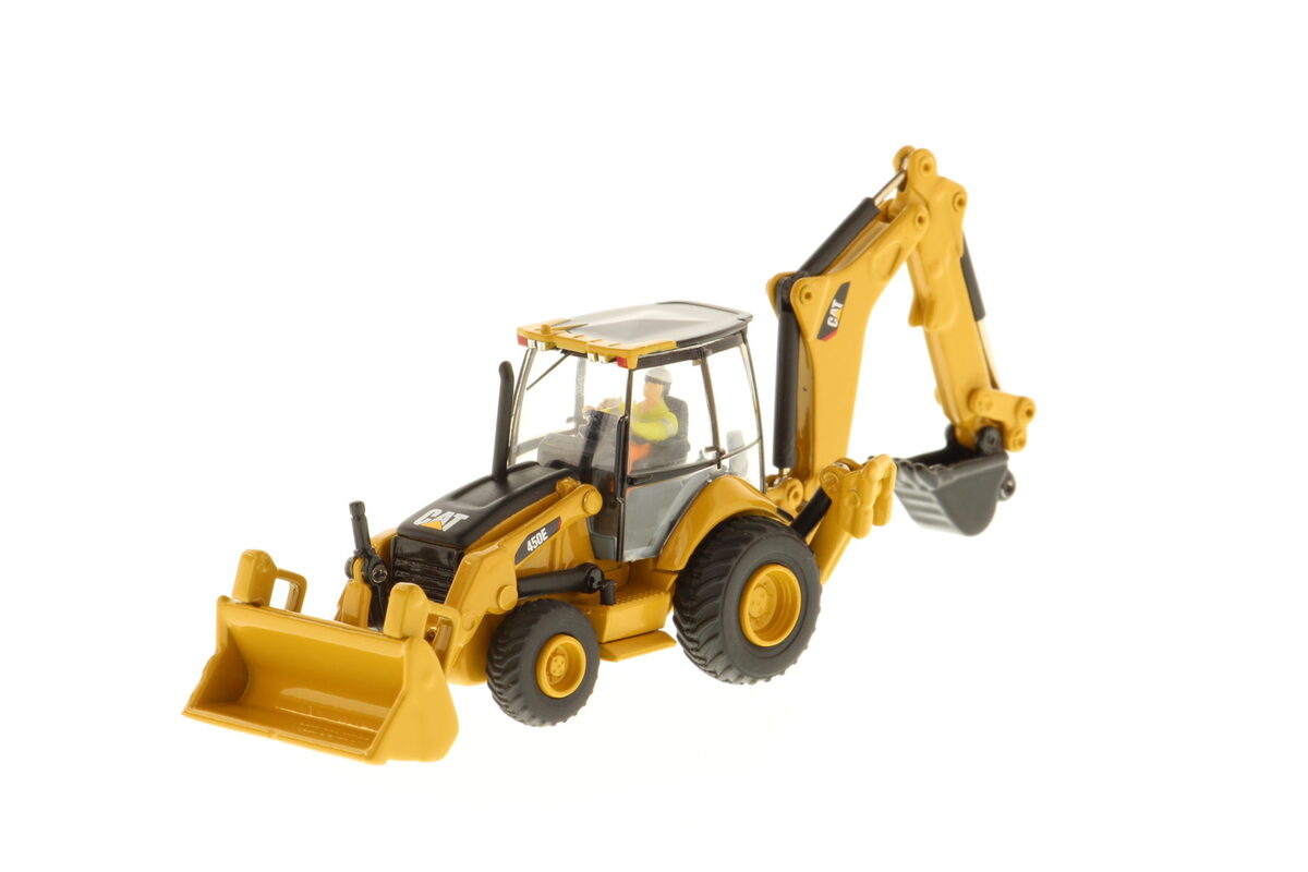 DieCast Masters 85263 1:87 Caterpillar 450E Backhoe Loader Diecast Model