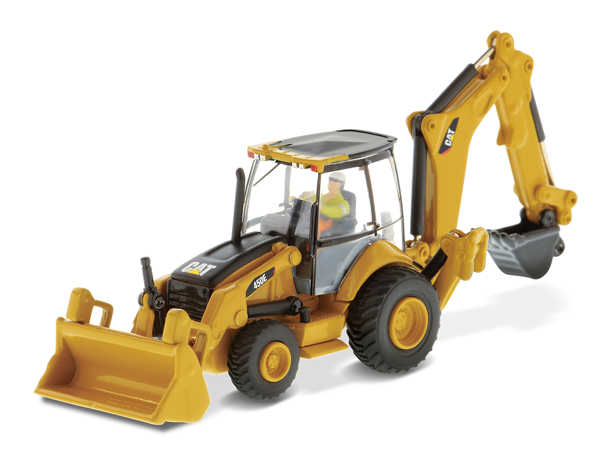 DieCast Masters 85263 1:87 Caterpillar 450E Backhoe Loader Diecast Model