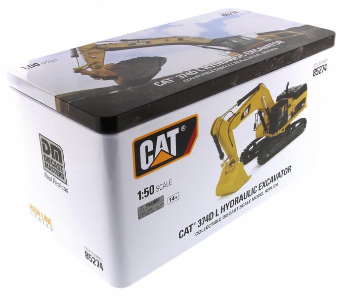DieCast Masters 85274 1:50 CAT 374DL High Line Hydraulic Excavator Diecast Model