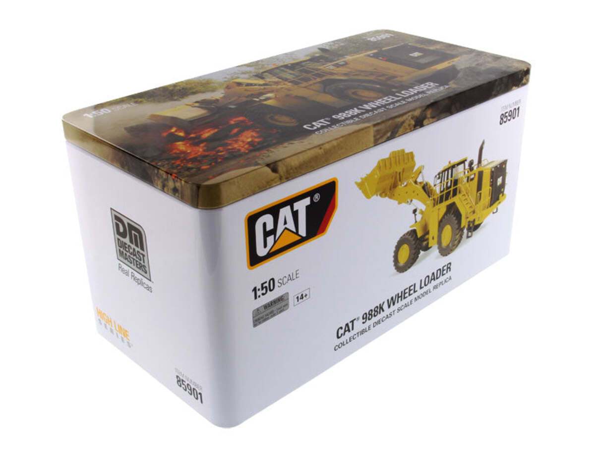 DieCast Masters 85901 1:50 Caterpillar 988K High Line Series Wheel Loader
