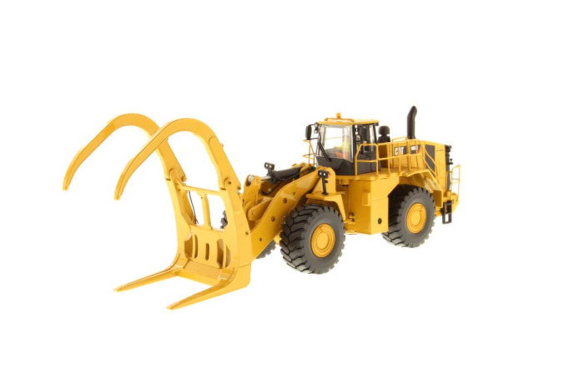 DieCast Masters 85917 1:50 Caterpillar 988K High Line Wheel Loader with Grapple