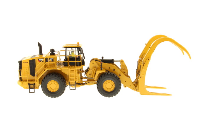 DieCast Masters 85917 1:50 Caterpillar 988K High Line Wheel Loader with Grapple