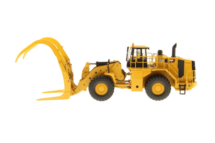 DieCast Masters 85917 1:50 Caterpillar 988K High Line Wheel Loader with Grapple