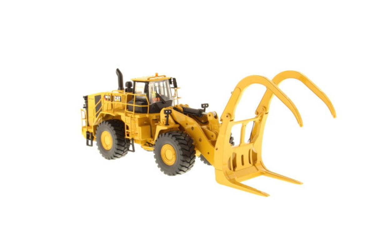 DieCast Masters 85917 1:50 Caterpillar 988K High Line Wheel Loader with Grapple