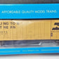 Roundhouse 87854 HO Burlington Northern 50' Ex Post Mechanical Reefer #700302