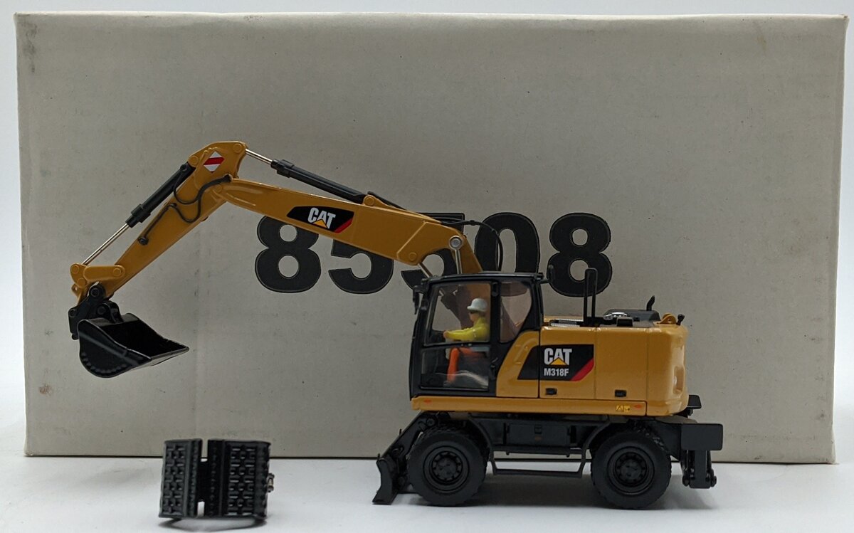 DieCast Masters 85508 1:50 Caterpillar M318F Wheeled Excavator