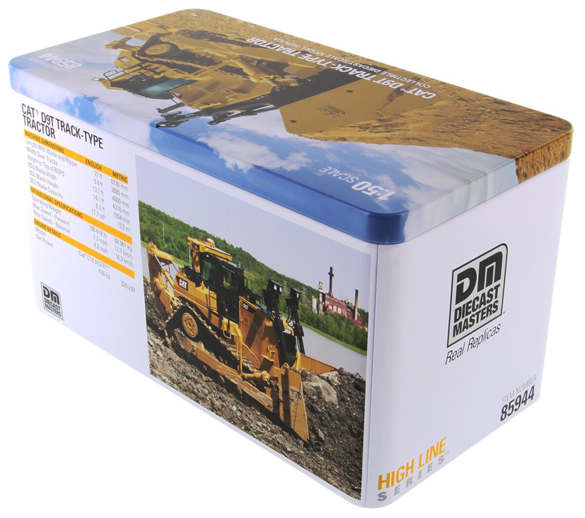 DieCast Masters 85944 1:50 Caterpillar D9T Track-Type Tractor Diecast Model