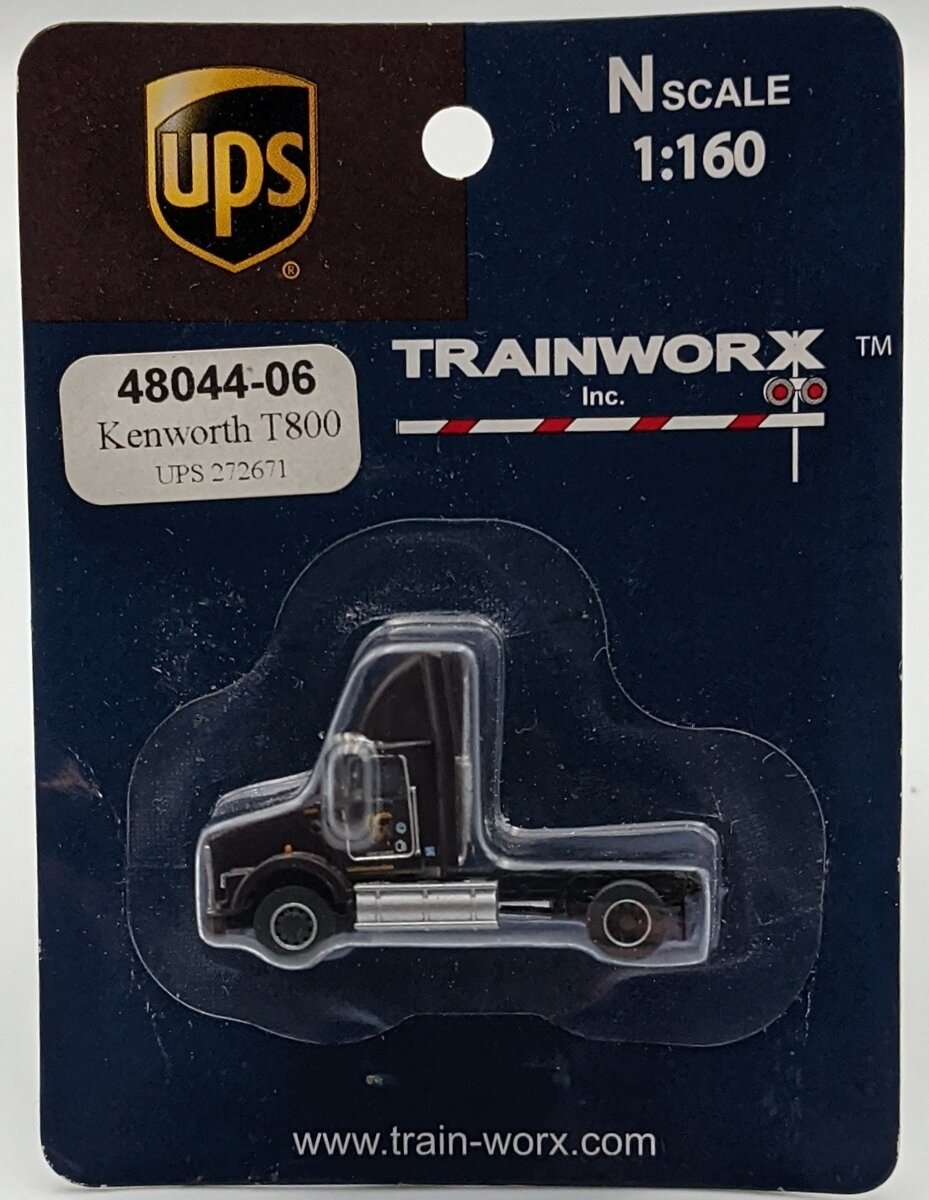 Trainworx Inc 48044-06 N UPS Kenworth T800 LNG Single-Axle Tractor Only #6