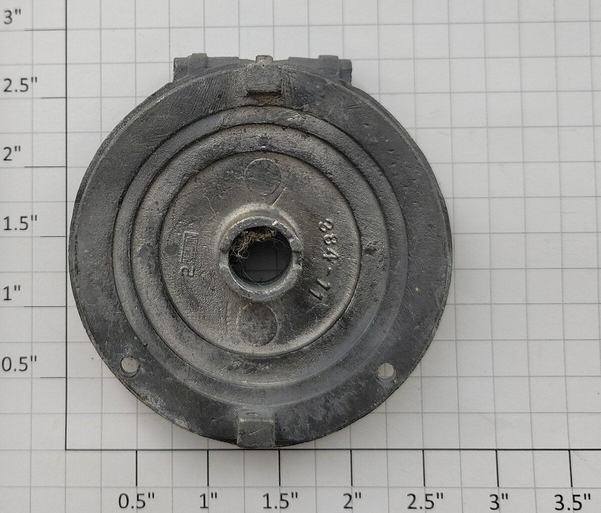 Lionel 384-11 Standard Gauge Unpainted Boiler Front