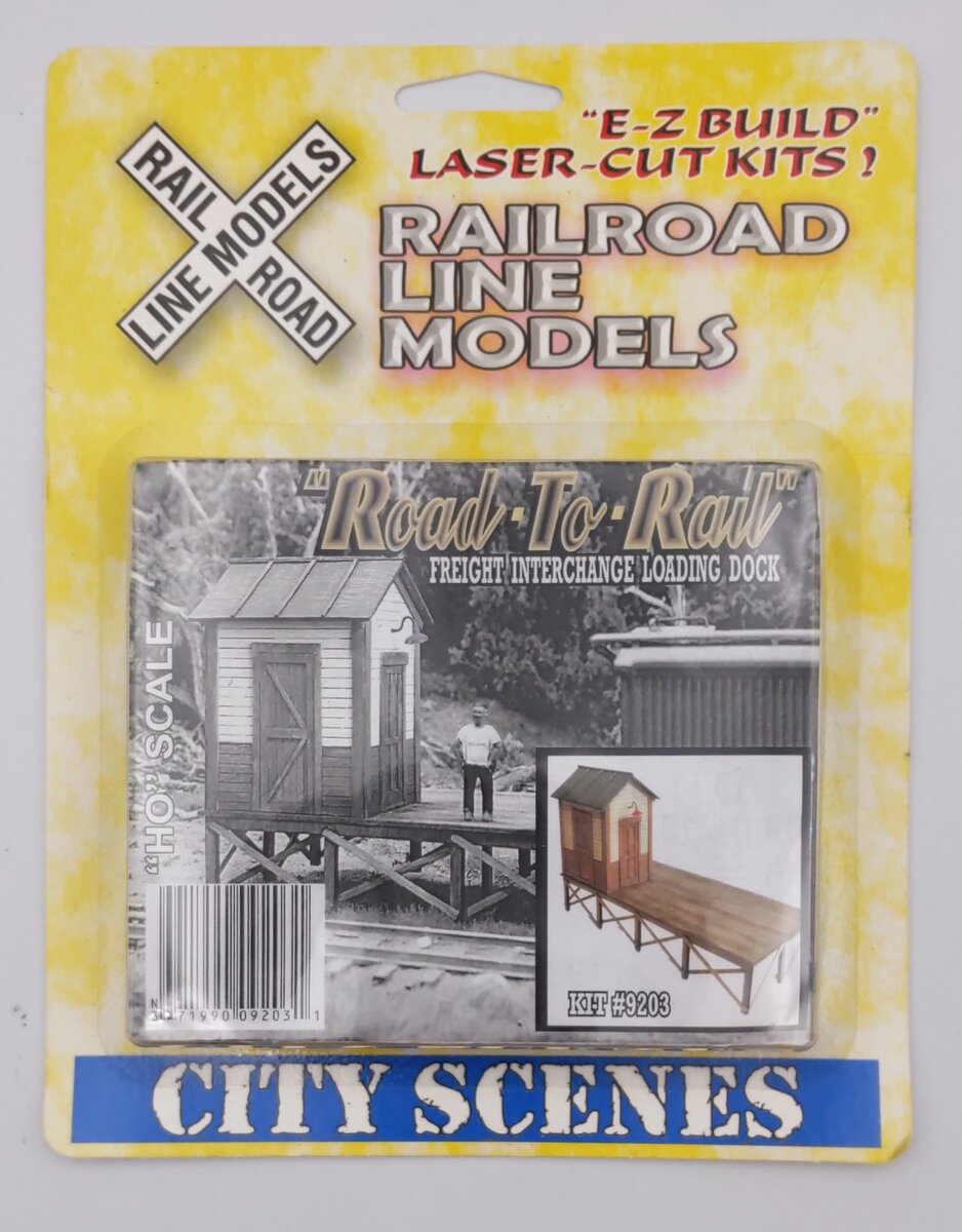 Railroad Line Models 9203 HO Rail To Rail Loading Platform