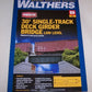 Walthers 933-4509 HO 30' Single Track Railroad Deck Girder Bridge Low Level Kit