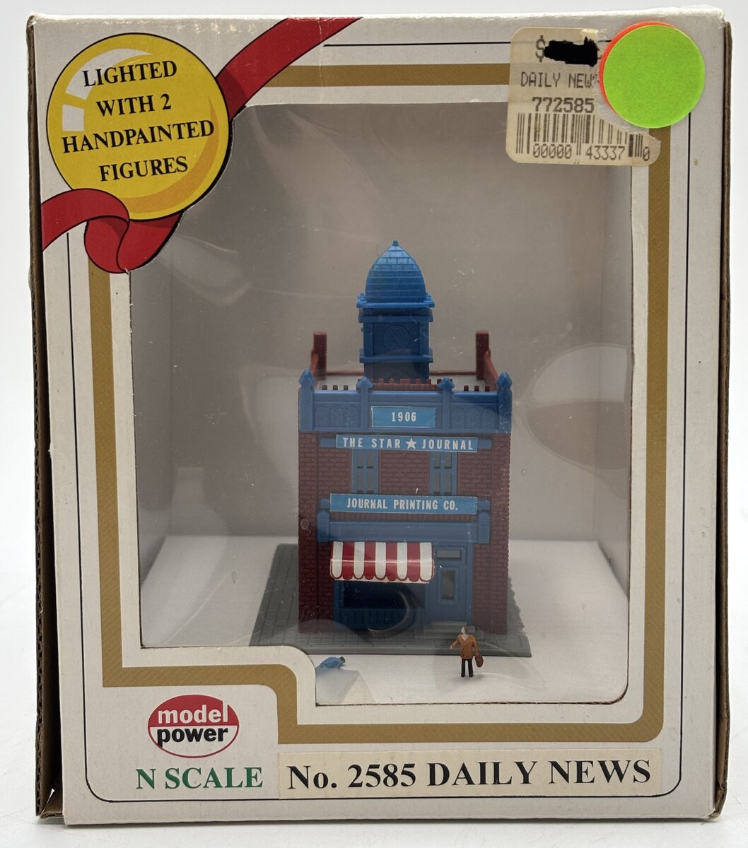 Model Power 2585 Daily News N Scale Building
