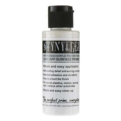 Modelflex Railroad Colors 201 White Stynylrez Acrylic Primer - 2 oz. Bottle