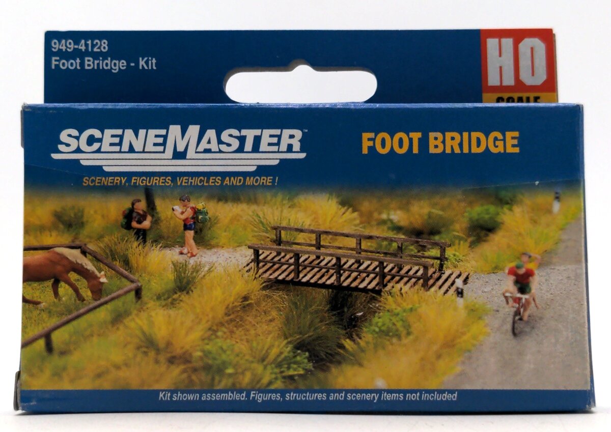 Walthers 949-4128 HO Foot Bridge Laser-Cut Kit