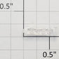 Lionel 8465-10 Left Hand Clear Raised Number Marker Lens/Number Board
