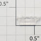 Lionel 8465-10 Left Hand Clear Raised Number Marker Lens/Number Board