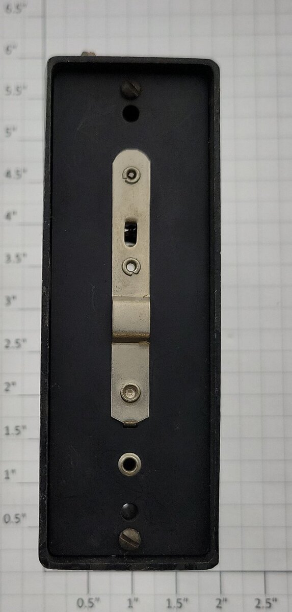 Lionel 711C-1X Prewar Die-Cast Metal Switch Controller without Wiring